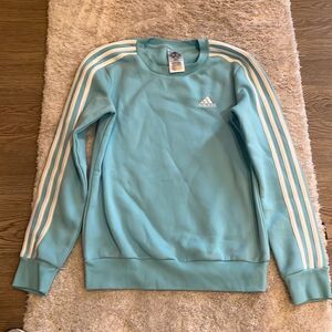 Addidas powder blue women's sweatshirt. XS